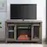 Alt View 11. Walker Edison - Rustic Two Sliding Door Fireplace TV Stand for Most TVs up to 52" - Grey Wash.