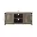 Alt View 17. Walker Edison - Rustic Barn Door Style Stand for Most TVs Up to 65" - Stone Gray.