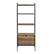 Alt View 11. Walker Edison - 72" Industrial Ladder 5-Shelf Storage Bookcase - Rustic Oak.