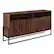 Angle. Walker Edison - TV Cabinet for Most TVs Up to 65" - Dark Walnut.