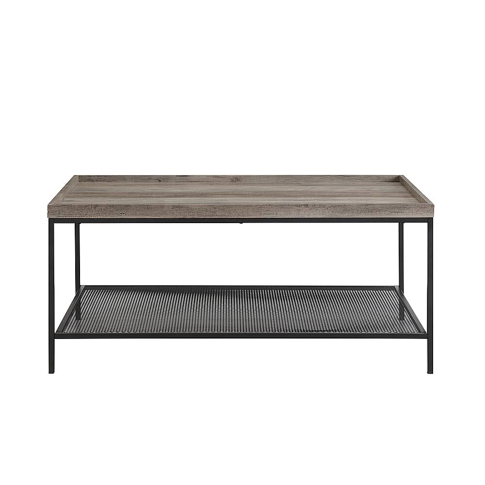 Customer Reviews: Walker Edison Modern Tray Top Rectangular Coffee ...