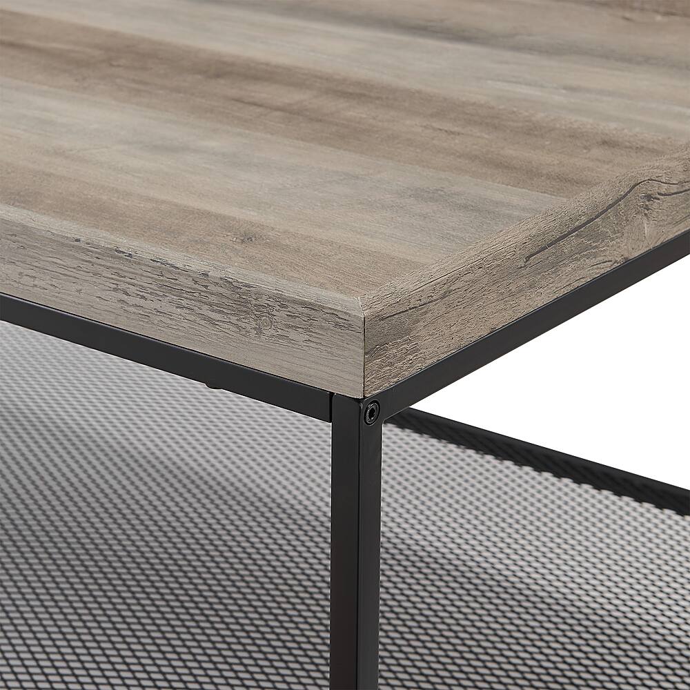 Customer Reviews: Walker Edison Modern Tray Top Rectangular Coffee ...