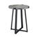 Angle. Walker Edison - Urban Industrial Side Table - Slate Gray.