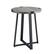 Left. Walker Edison - Urban Industrial Side Table - Slate Gray.