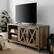 Alt View 1. Walker Edison - TV Cabinet for Most Flat-Panel TVs Up to 64" - Rustic Oak.