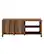 Alt View 2. Walker Edison - TV Cabinet for Most Flat-Panel TVs Up to 64" - Rustic Oak.