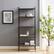Alt View 13. Walker Edison - 72" Industrial Ladder 5-Shelf Bookcase - Rustic Oak.