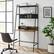 Alt View 14. Walker Edison - Modern Ladder Wood Computer Desk - Rustic Oak.