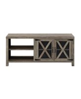 Walker Edison - TV Cabinet for Most Flat-Panel TVs Up to 64 - Gray Wash - Front_Zoom