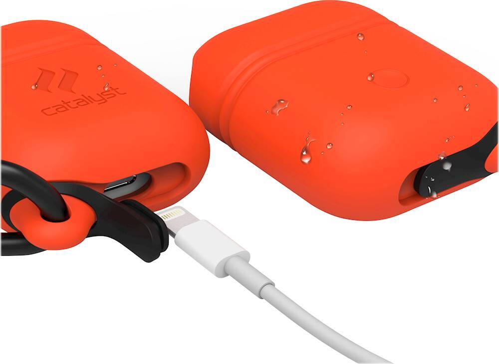 Alt View 13. Catalyst - Case for Apple AirPods - Sunset Orange.