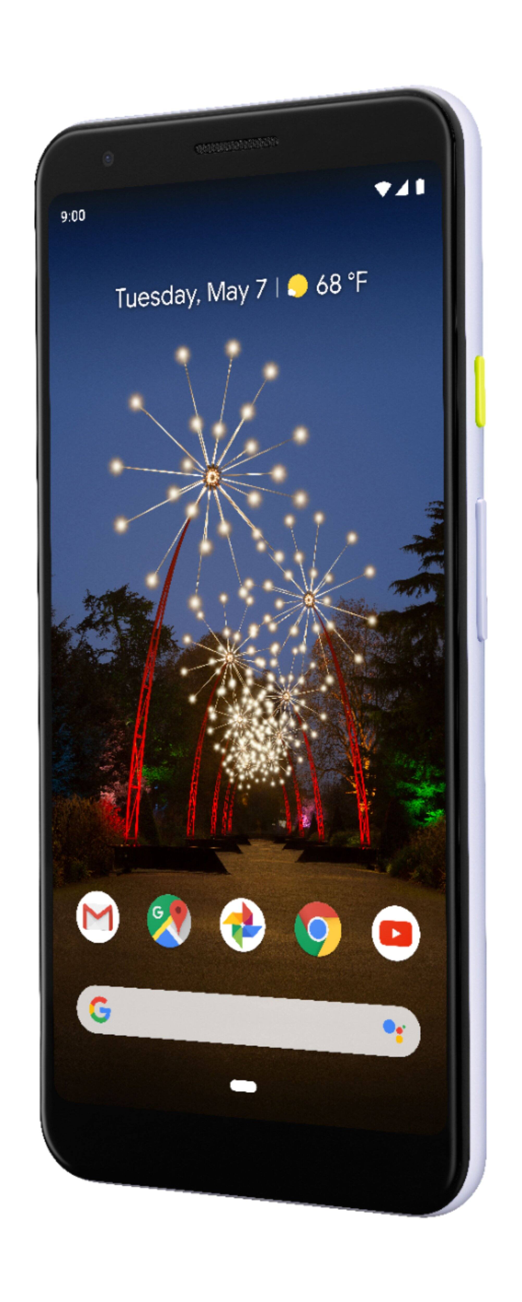 Left. Google - Pixel 3a XL - 64GB (Unlocked) - Purple-ish.