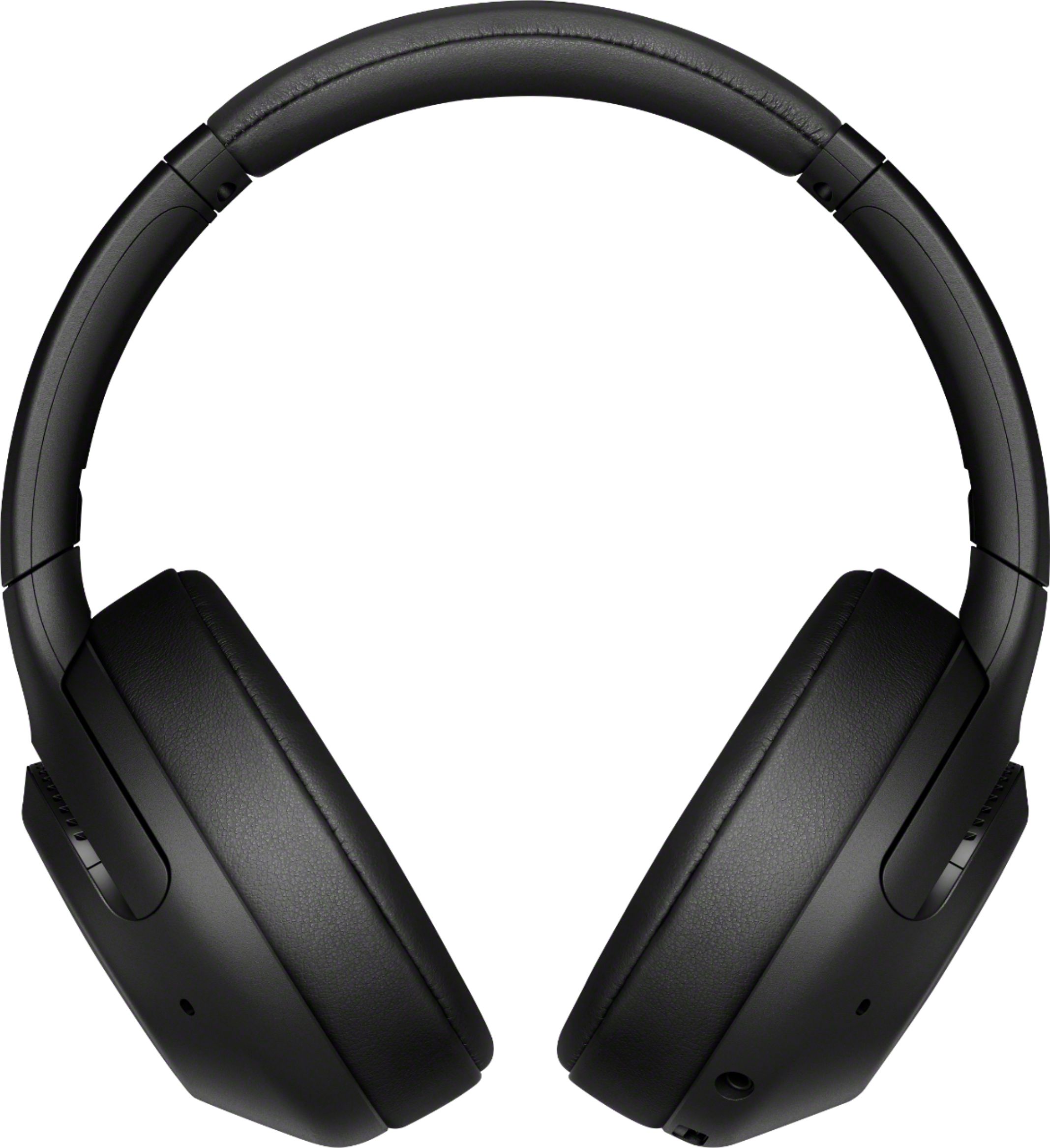 Angle View: Sony - WH-XB900N Wireless Noise Cancelling Over-the-Ear Headphones - Black