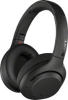 Sony - WH-XB900N Wireless Noise Cancelling Over-the-Ear Headphones - Black - Front_Zoom