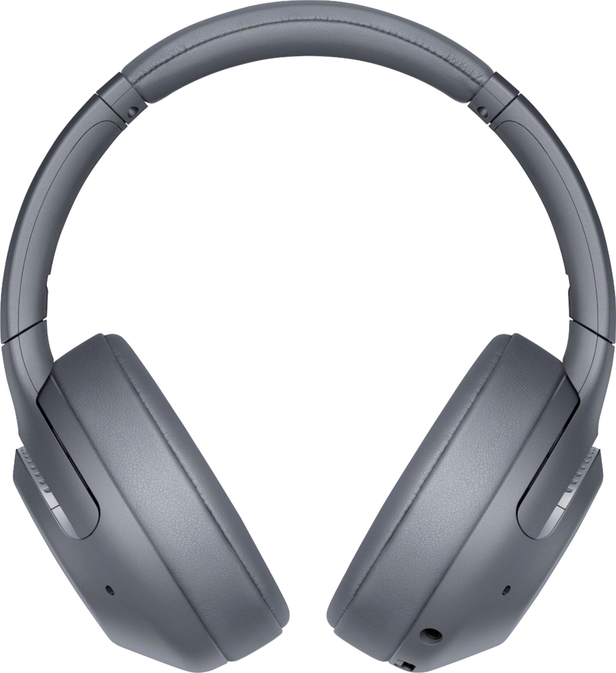 Sony - WH-XB900N Wireless Noise Cancelling Over-the-Ear Headphones - Gray
