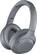 Front. Sony - WH-XB900N Wireless Noise Cancelling Over-the-Ear Headphones - Gray.