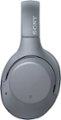 Left Zoom. Sony - WH-XB900N Wireless Noise Cancelling Over-the-Ear Headphones - Gray.