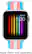 Alt View 17. Modal™ - Active Silicone Band for Apple Watch 42, 44, 45mm (Series 1-8) and Apple Watch Ultra 49mm - Transgender Flag Stripe.
