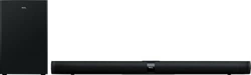 TCL - ALTO 7+ 2.1-Channel Soundbar System with Wireless Subwoofer - Black