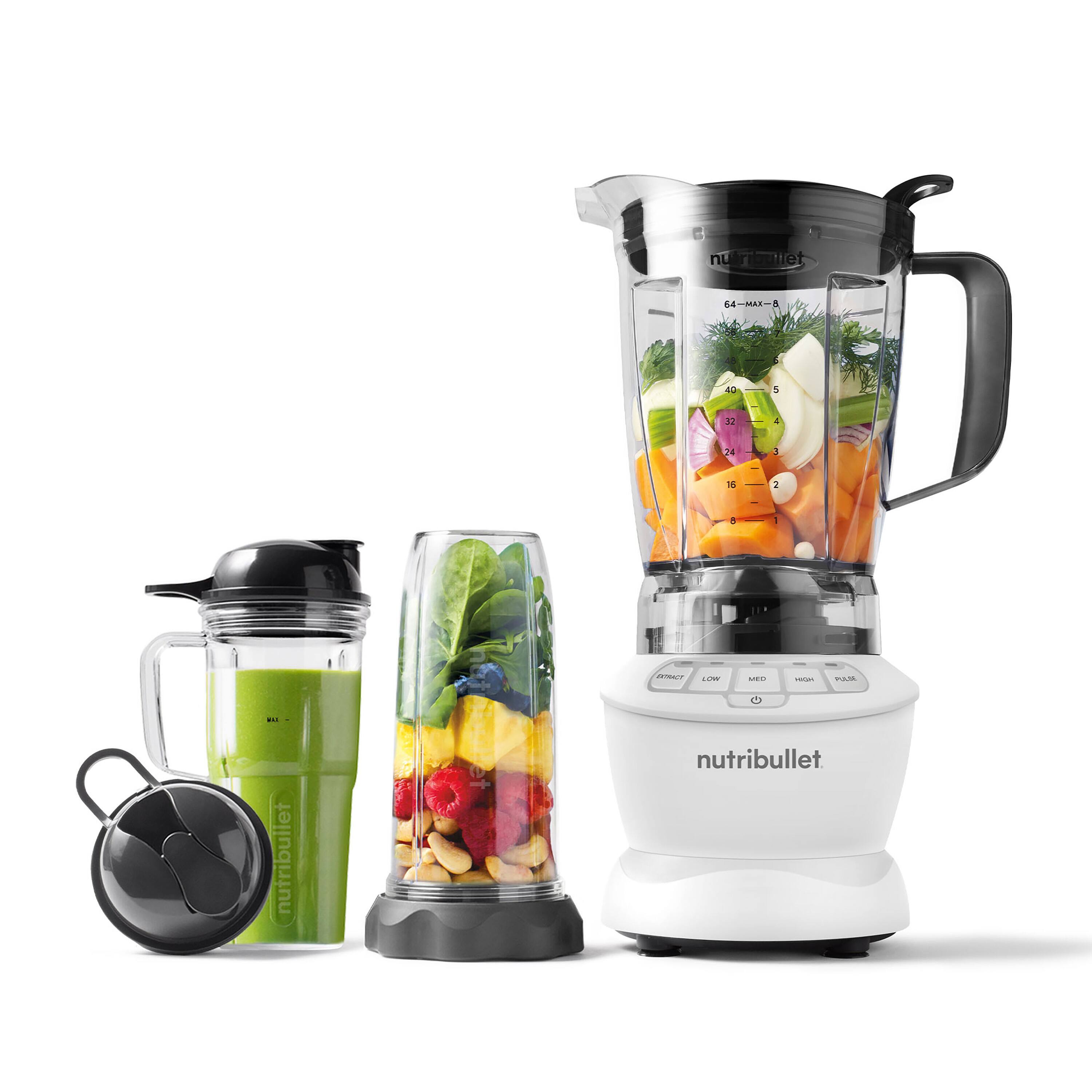 NutriBullet Blender Combo White NBF50500AW - Best Buy