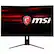 Front. MSI - Optix 31.5" LED Curved QHD FreeSync Monitor - Black.