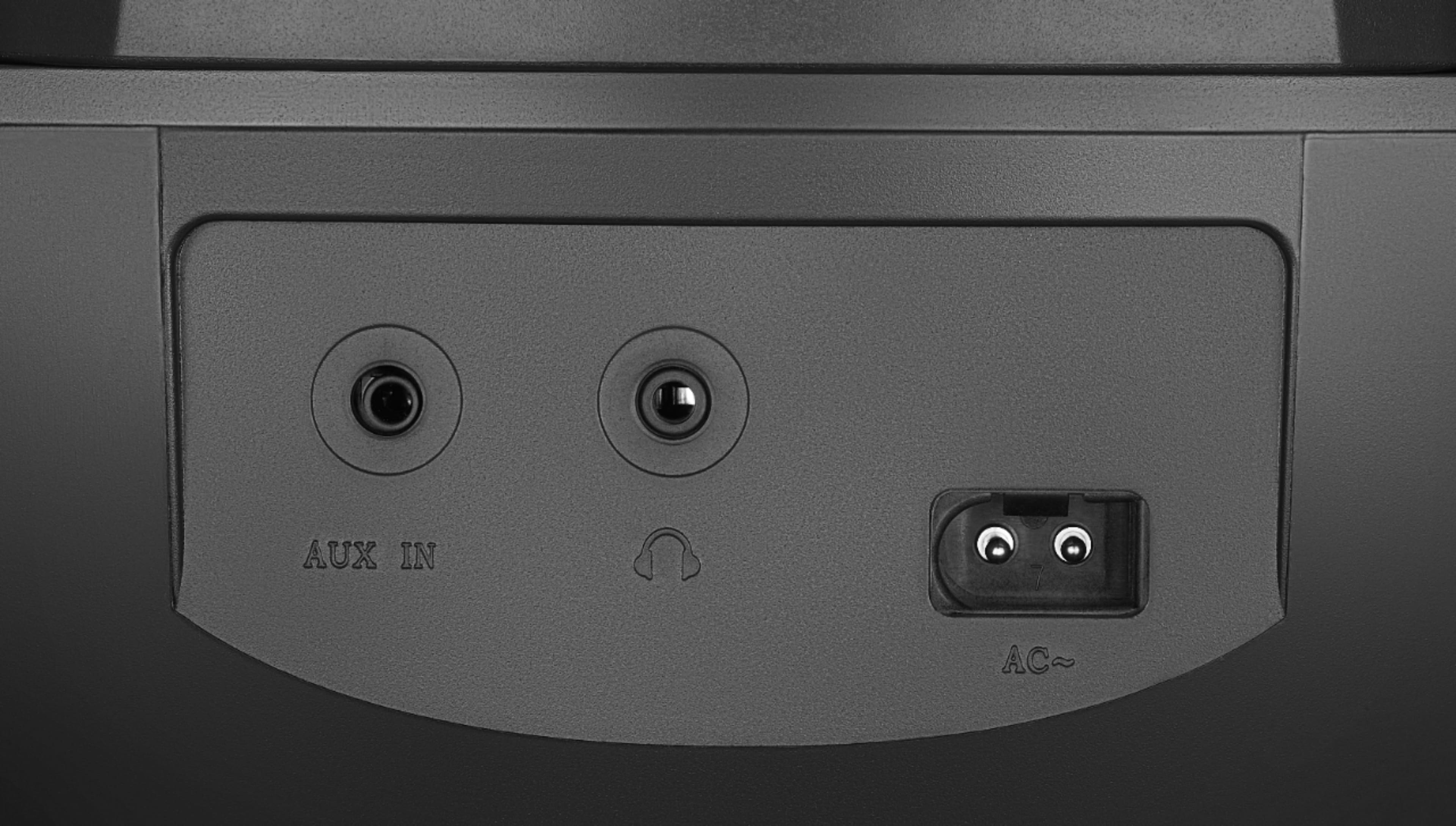 Alt View 12. Insignia™ - AM/FM Radio Portable CD Boombox with Bluetooth - Silver/Black.