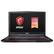 Front. MSI - 15.6" Gaming Laptop - Intel Core i7 - 32GB Memory - NVIDIA GeForce RTX 2080 - 512GB Solid State Drive - Aluminum Black.