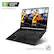 Left. MSI - 15.6" Gaming Laptop - Intel Core i7 - 32GB Memory - NVIDIA GeForce RTX 2070 Max-Q - 512GB Solid State Drive - Matte Black With Gold Diamond Cut.