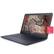 Left. HP - 14" Touch-Screen Chromebook - AMD A4-Series - 4GB Memory - AMD Radeon R4 - 32GB eMMC Flash Memory - Ink Blue.
