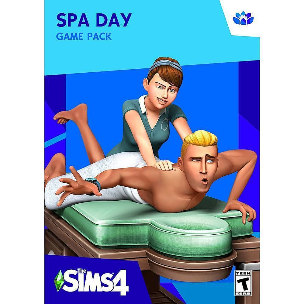 Front. Electronic Arts - The Sims 4 Spa Day.