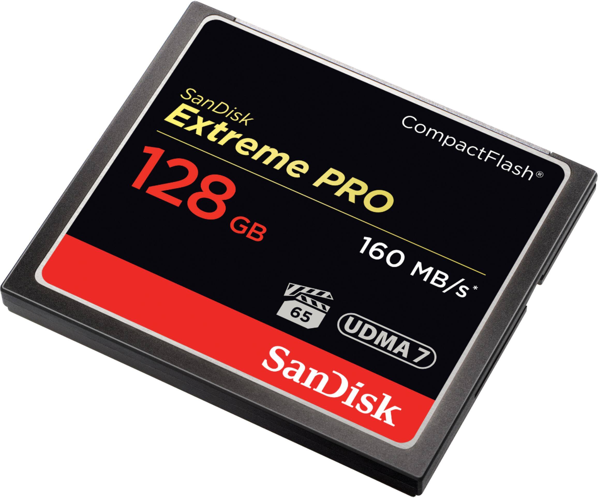 SanDisk Extreme PRO 128GB CompactFlash CF Memory Card Sansujyuku