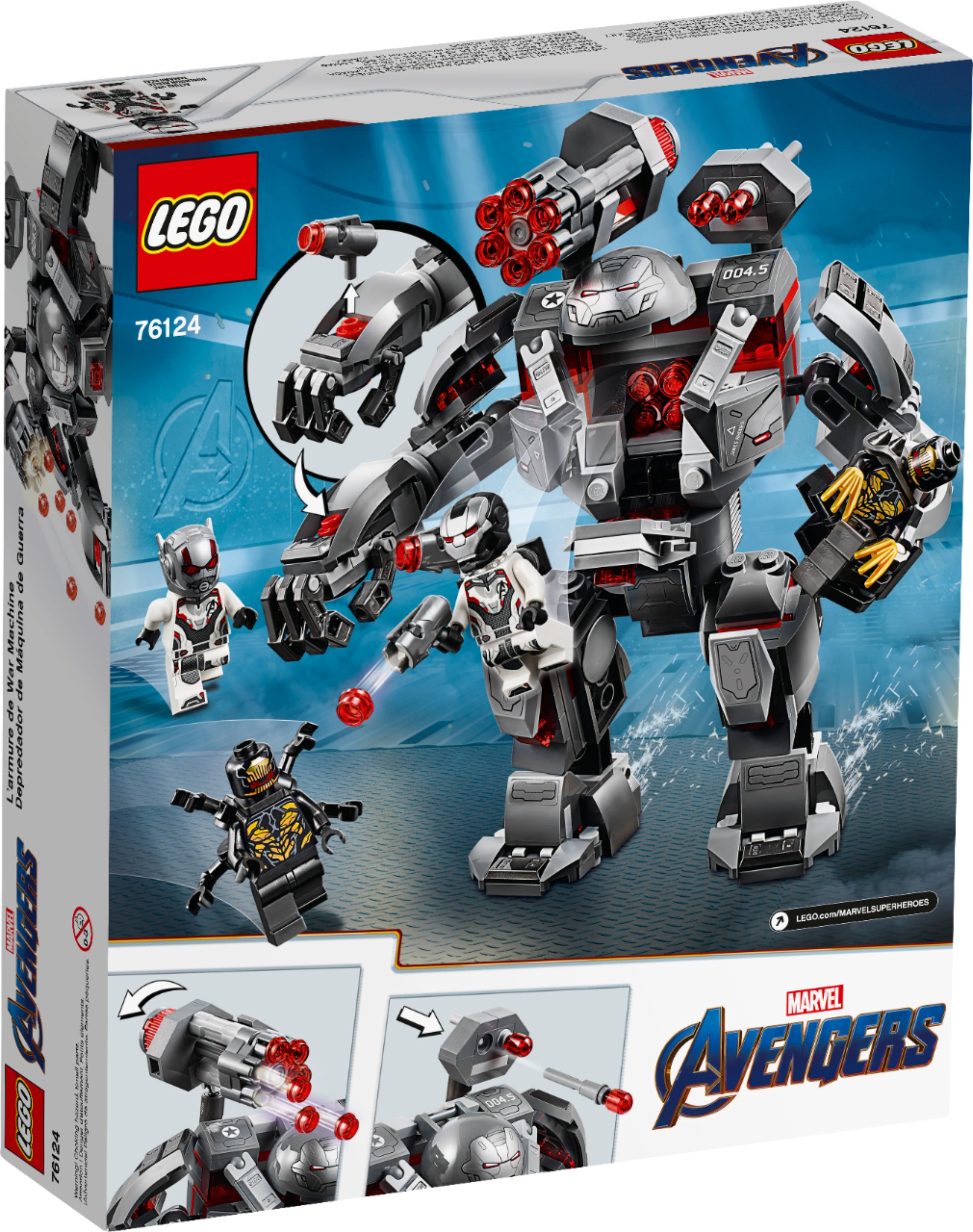 Lego Marvel Super Heroes War Machine Buster 76124