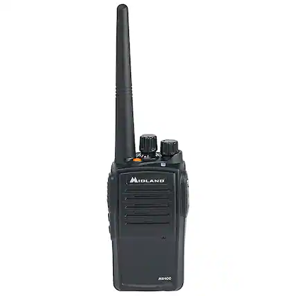 Angle. Midland - BizTalk 16-Channel 2-Way Radio - Black.