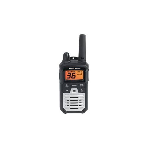 Alt View 11. Midland - X-TALKER 40-Mile, 22-Channel FRS/GMRS 2-Way Radios (Pair) - Silver/Black.