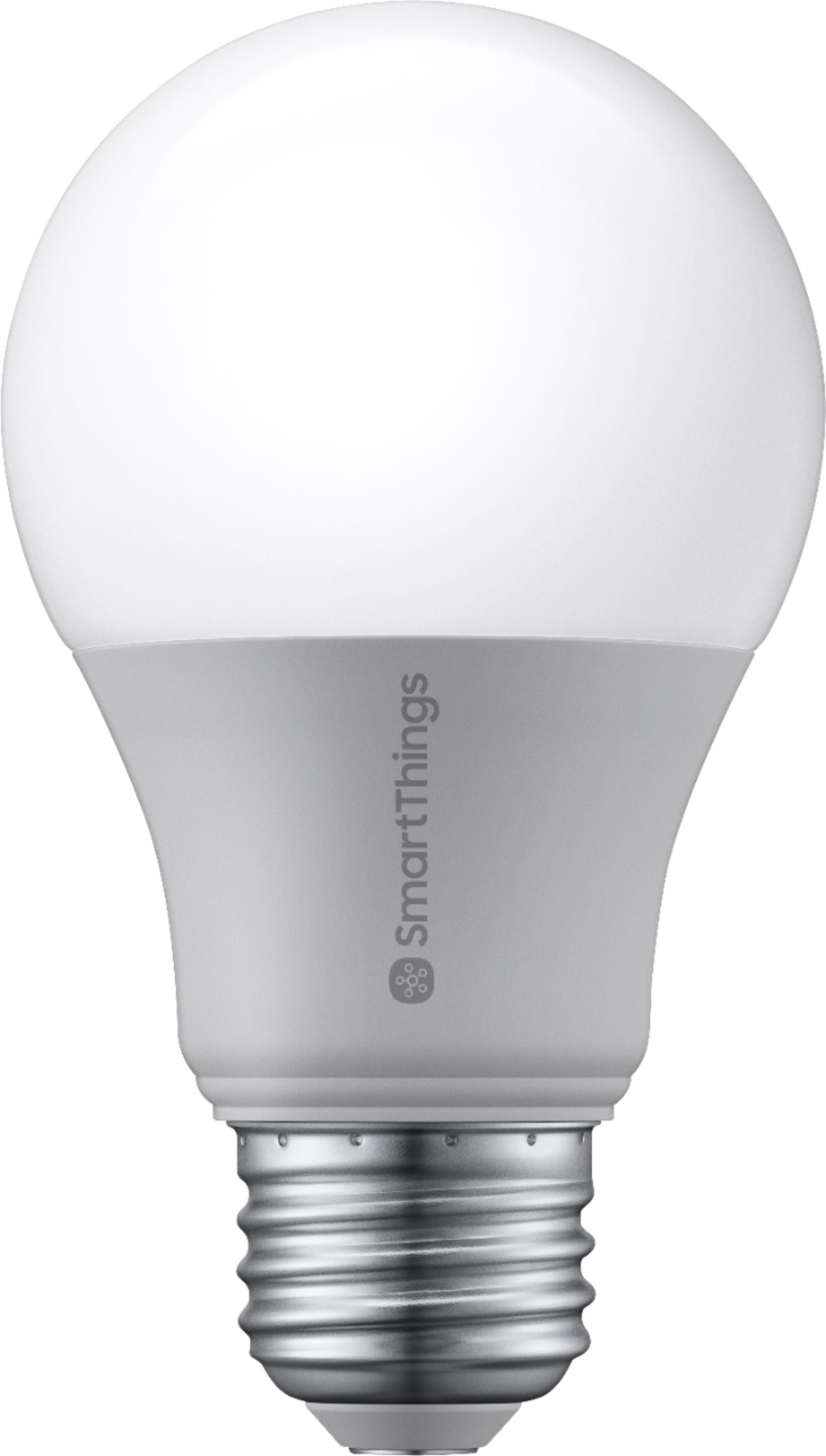 Samsung SmartThings White A19 Smart LED Bulb White GP-LBU019BBAWU - Best Buy