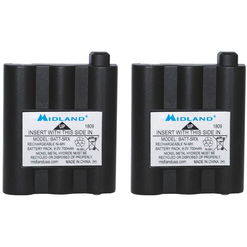 Midland - Nickel Metal Hydride Batteries (2-Pack) - Front_Zoom