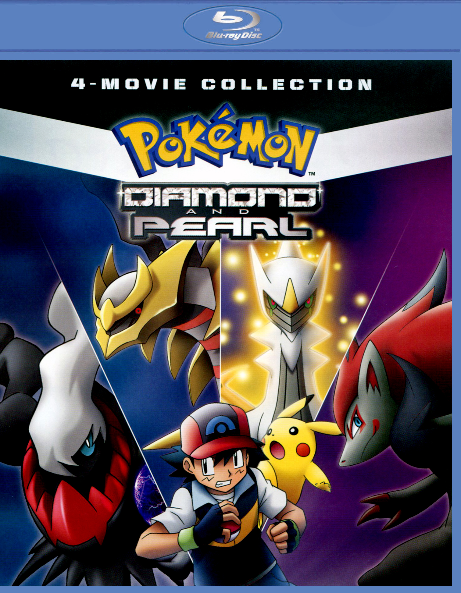 Pokemon Black and White Movie 4-Pack DVD