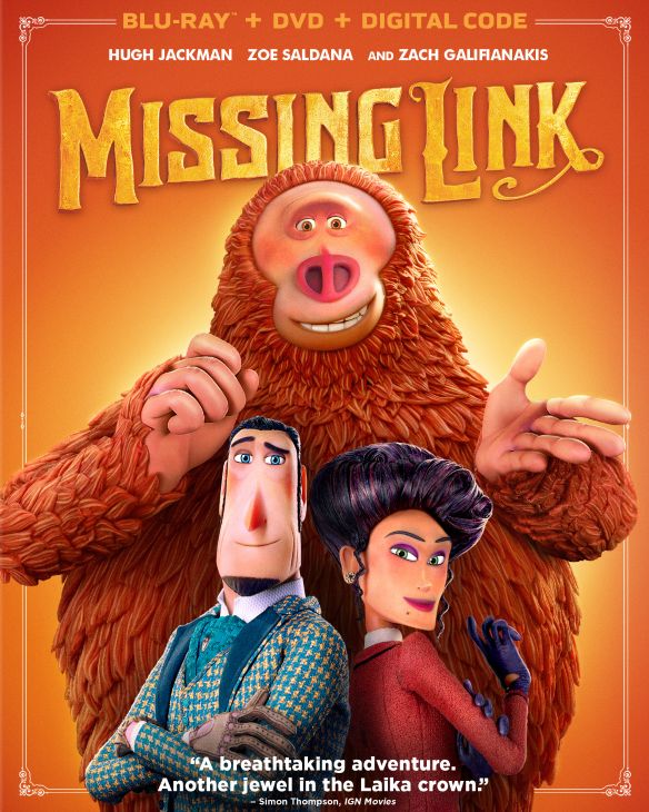 Missing Link [Includes Digital Copy] [Blu-ray/DVD] [2018]