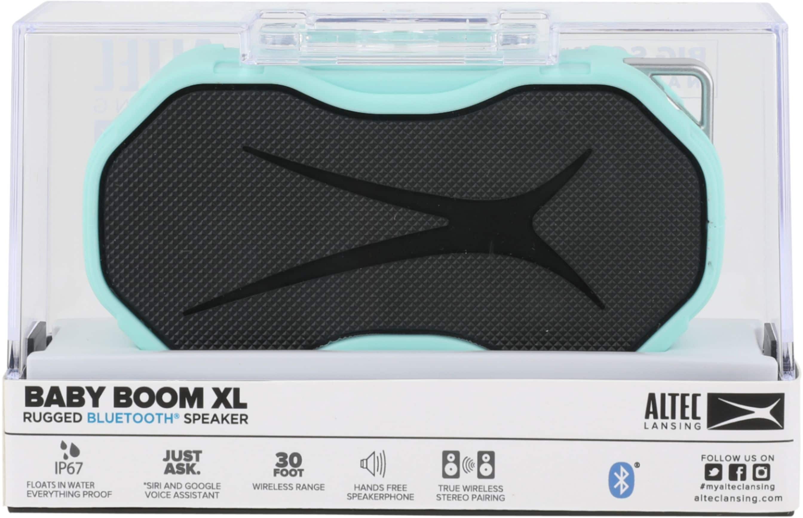 Alt View 15. Altec Lansing - Baby Boom XL IMW270 Portable Bluetooth Speaker - Mint.