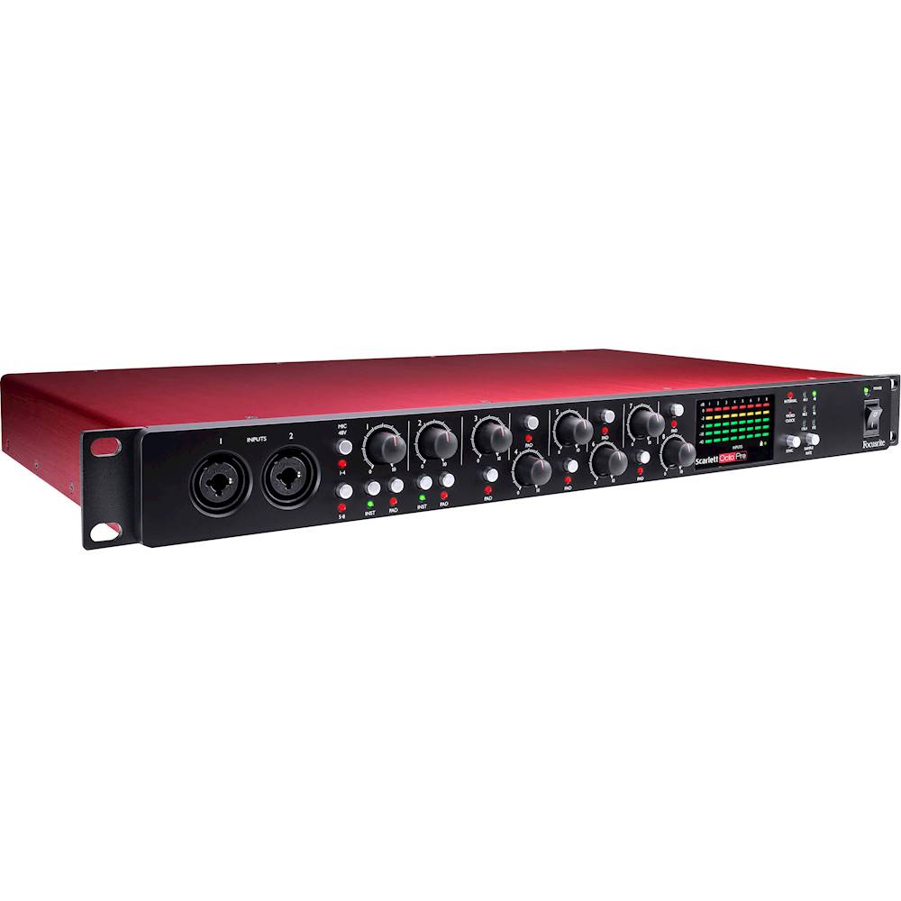 Best Buy: Focusrite Scarlett OctoPre Eight-Channel Mic Preamp with