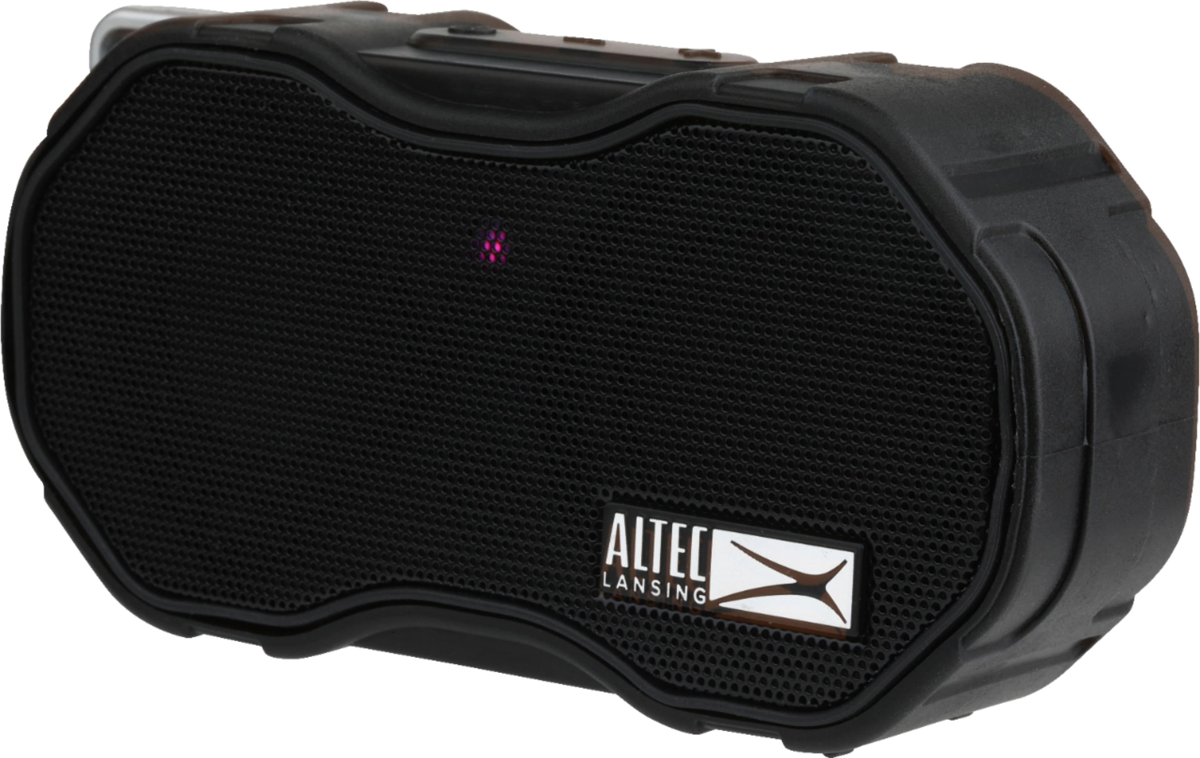 Left. Altec Lansing - Baby Boom XL IMW270 Portable Bluetooth Speaker - Black.