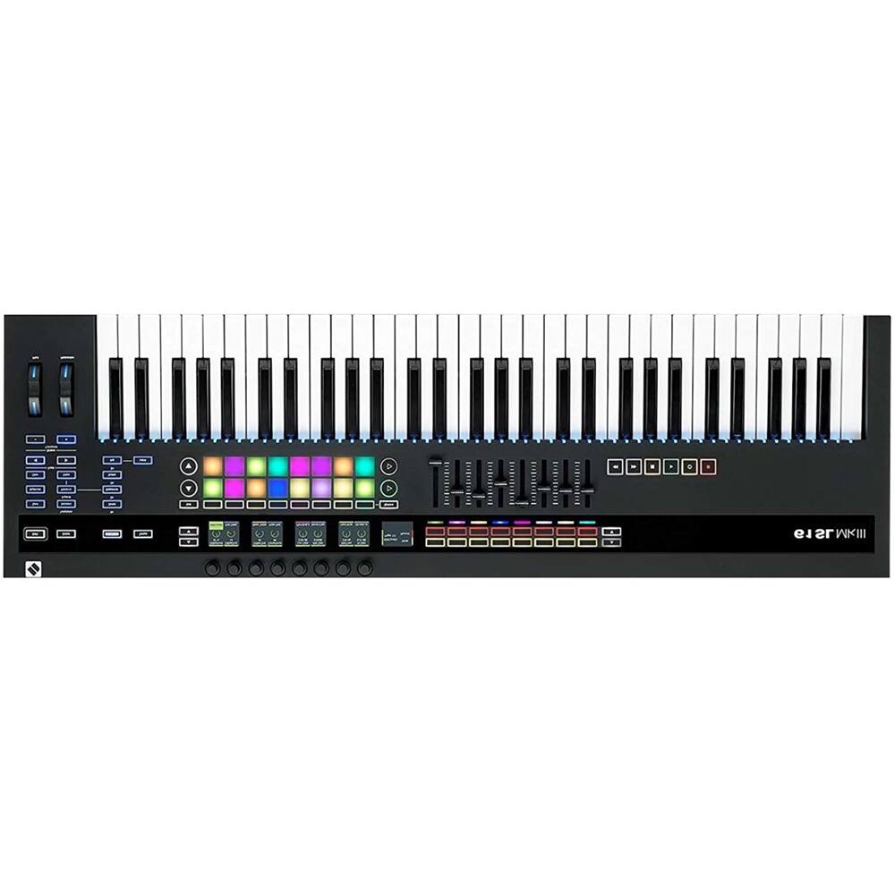 Front. Novation - 61-Key USB MIDI Controller - Black.