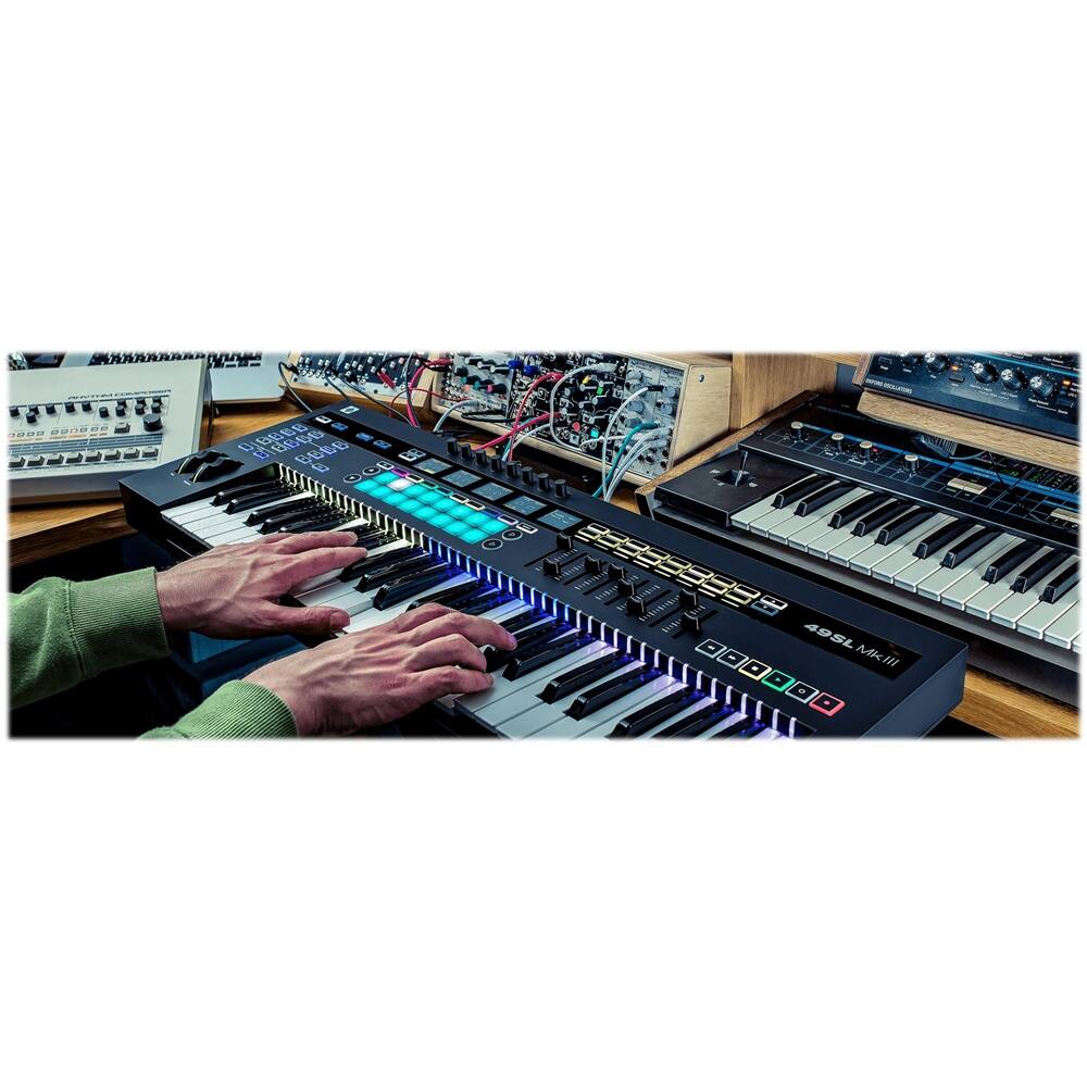 Alt View 14. Novation - 49-Key USB MIDI Controller - Black.