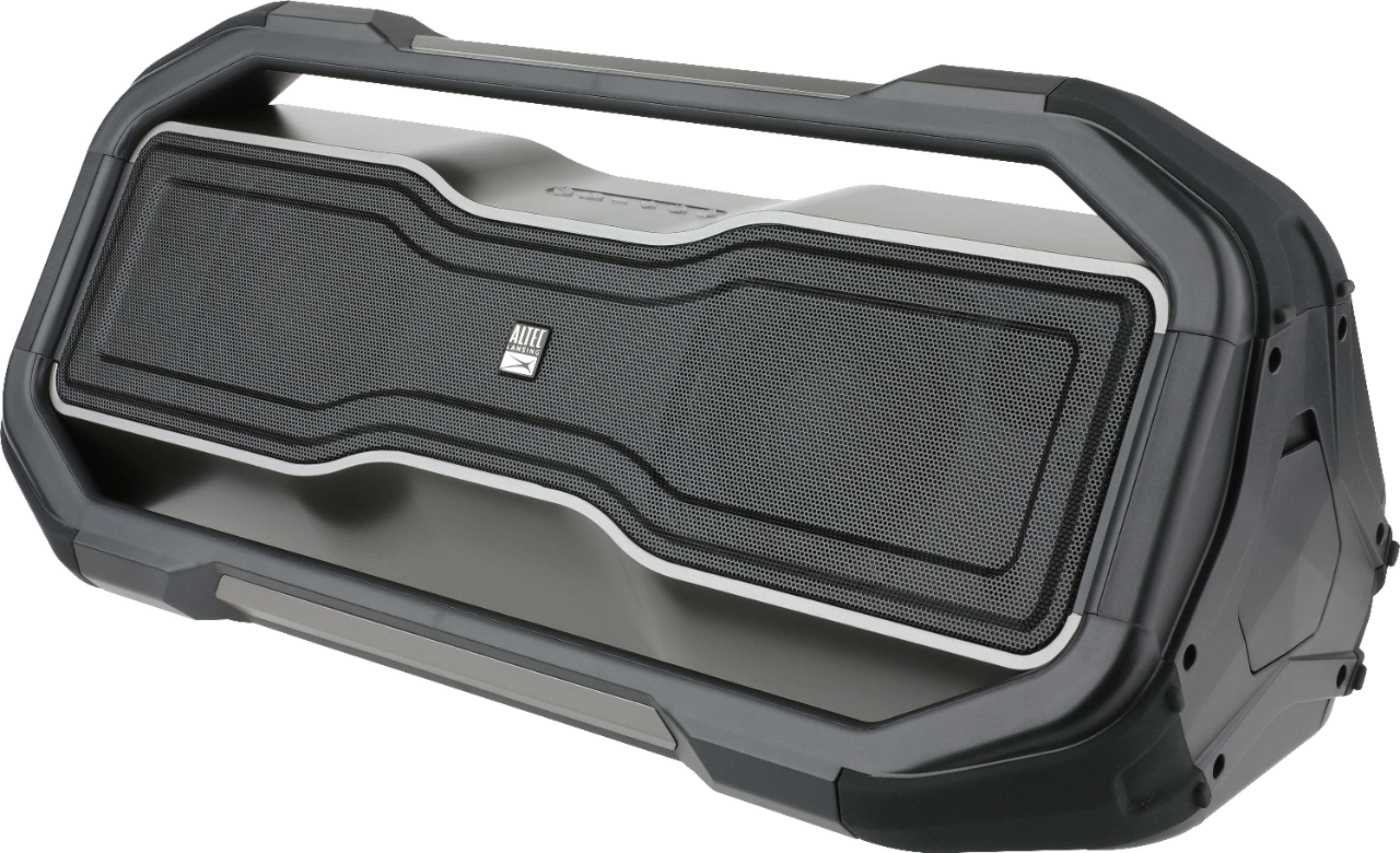 Altec Lansing RockBox XL Portable Bluetooth Speaker Steel Gray  IMW999-STL-BB - Best Buy