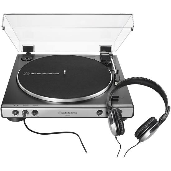 Audio Technica Stereo Turntable Black Gunmetal AUD ATLP60XHPGM Best Buy