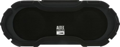 Altec Lansing - BoomJacket Jolt IMW581L Portable Bluetooth Speaker with Qi Wireless Charging Pad - Black/Graphite Gray was $129.99 now $69.99 (46.0% off)