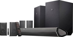 Nakamichi - Shockwafe 9.2.4-Channel 1000W Soundbar System with Dual 10" Wireless Subwoofers and Dolby Atmos - Black - Front_Zoom