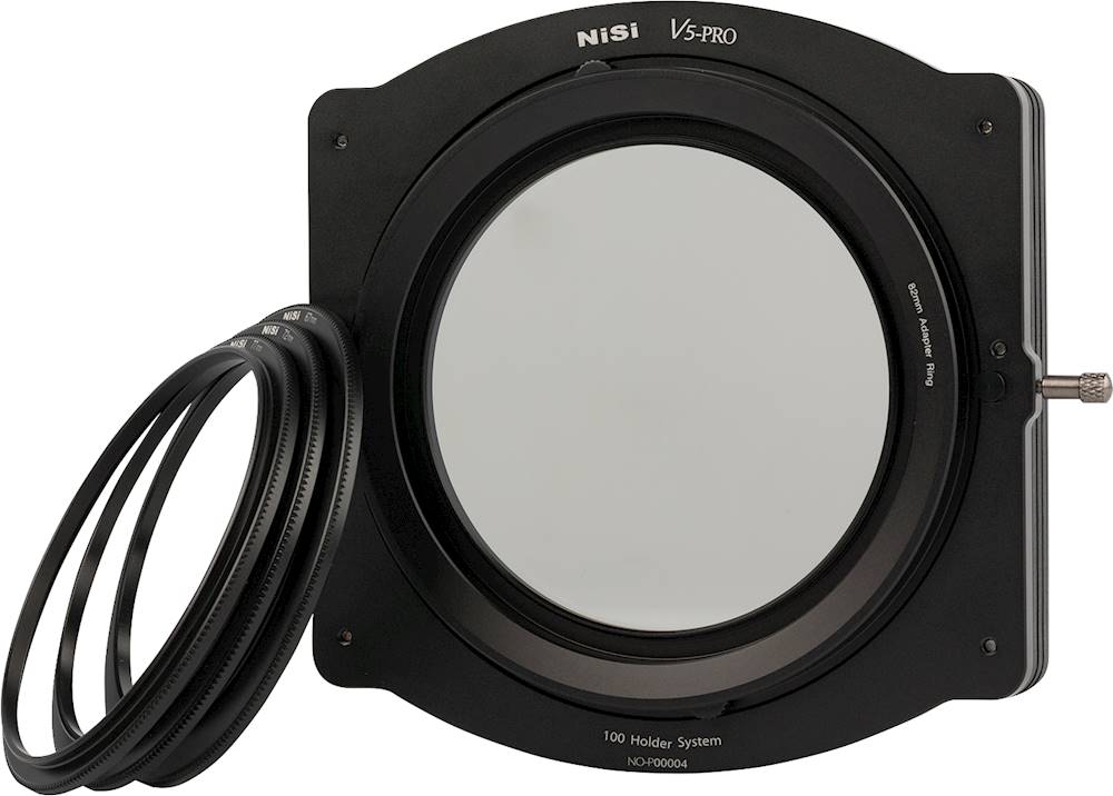NiSi V5 Pro 100mm Filter Kit Holder with CPL & Adapter Rings Black NIP-100-V5PRO 