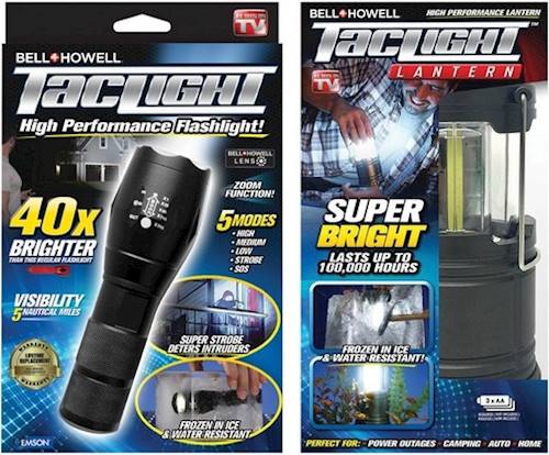 Bell+Howell Taclight Super Bright and High-Powered Tactical Flashlight  Taclight