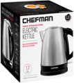 Alt View Zoom 13. Chefman 1.7L Electric Kettle with w/ 360° Swivel Base - Stainless Steel.