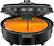 Front. CHEFMAN - Chefman Anti-Overflow 4 Slice Belgian Waffle Maker - Black.